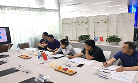 協(xié)同超凈化水土共治技術(shù)交流會 —西安生態(tài)環(huán)境局考察團(tuán)來訪