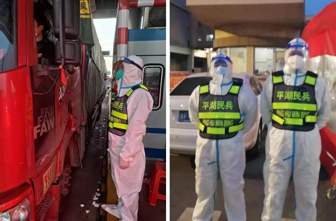 金鐸志愿者 奔赴疫情防控的第一線